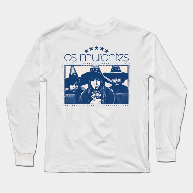 Os Mutantes \\ Retro Style Design Long Sleeve T-Shirt by DankFutura